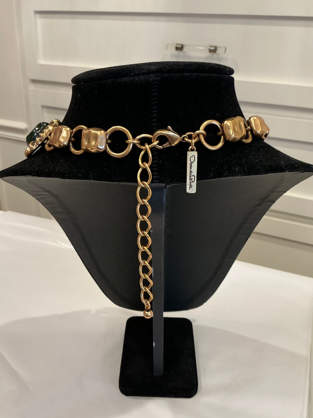 Oscar De La Renta stunning substantial necklace