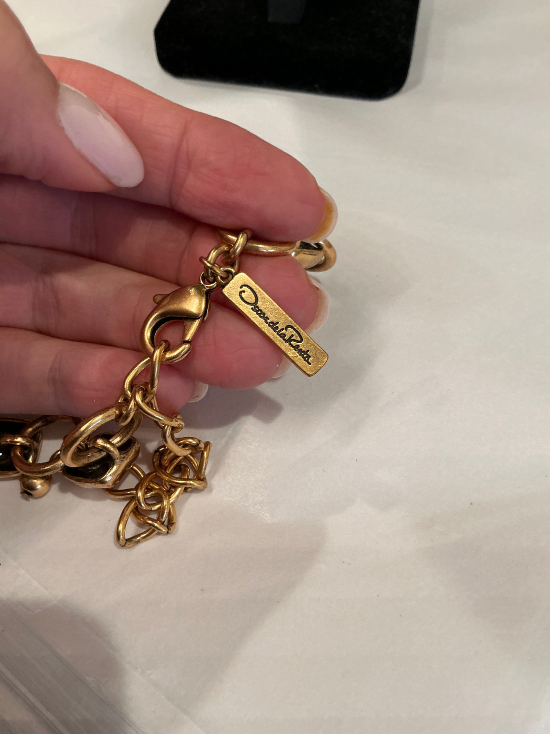 Oscar De La Renta stunning substantial necklace